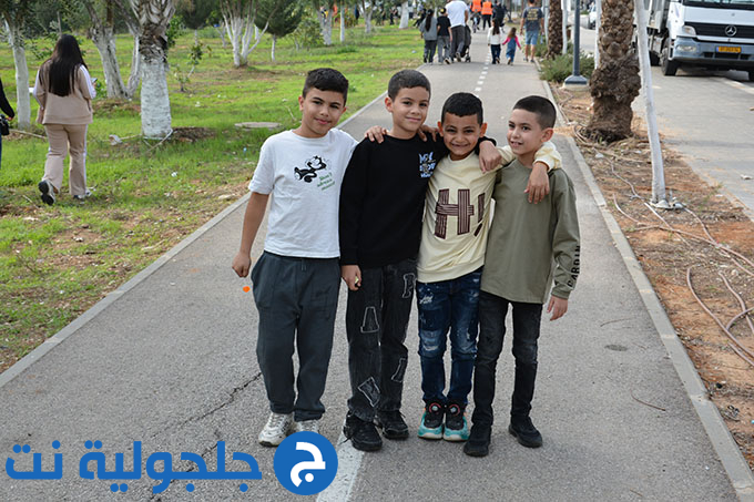 مشاركة واسعة في مسيرة تنزه واكتشف وادي قانا في جلجولية